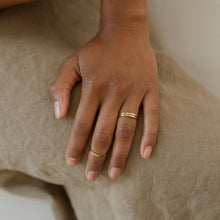 Dainty Stacking Name Ring