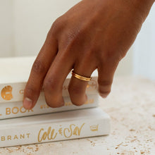 Custom Engraved Thin Band Ring