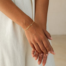 Custom Name Bracelet on Curb Chain