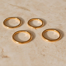 Custom Engraved Thin Band Ring