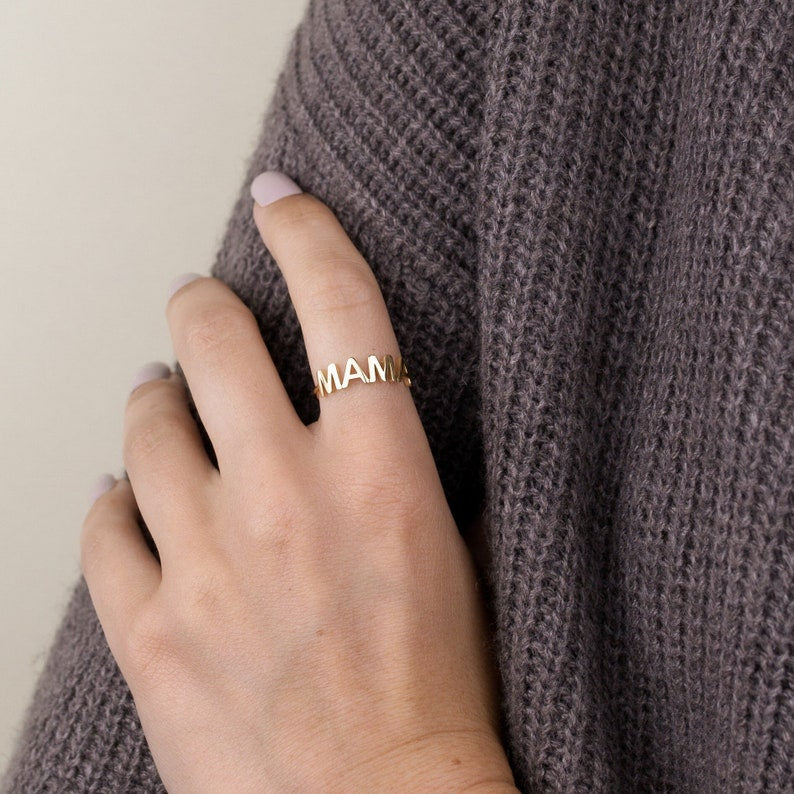 Custom Name Ring
