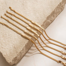 Engraved Name Bar Bracelet