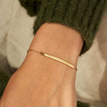 Engraved Name Bar Bracelet