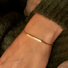 Engraved Name Bar Bracelet